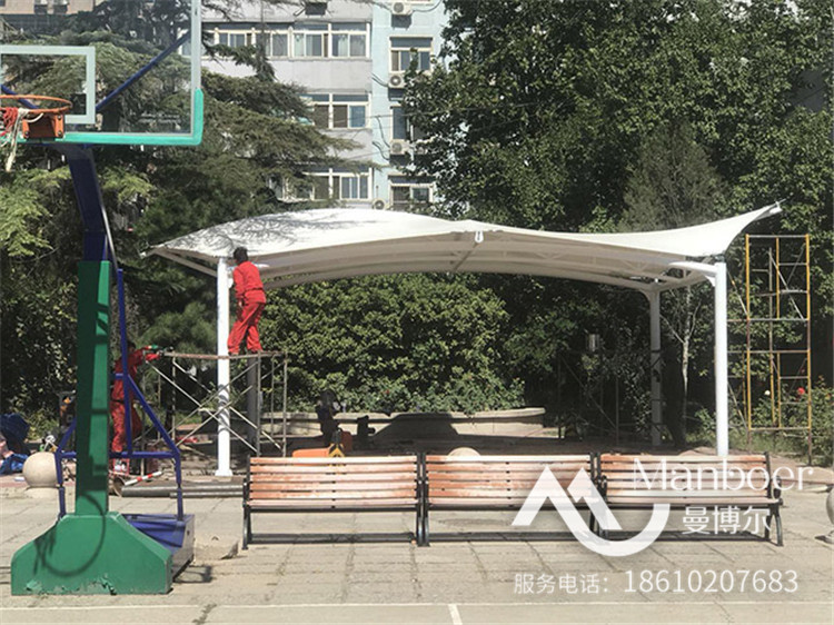 北京豐臺(tái)區(qū)第五干休所張拉膜結(jié)構(gòu)